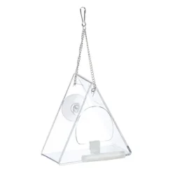 Clearance Fuglefoderbræt, 13x12,5x12 cm, Transparent Til Fugle & Småvildt