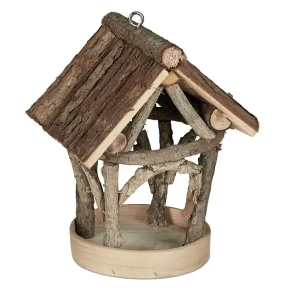 Til Fugle & Småvildt^Fuglefoderstation, 17x13.5x22.5 cm, Brun