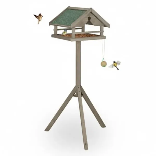 Sale Fuglefrøautomat, 120x37x37,5 cm, Brun Til Fugle & Småvildt