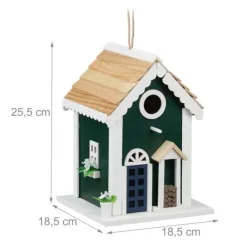 Sale Fuglehus, 18,5x18,5x25,5 cm, Grøn Til Fugle & Småvildt