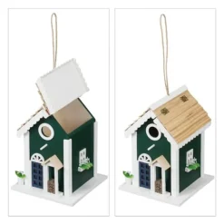 Sale Fuglehus, 18,5x18,5x25,5 cm, Grøn Til Fugle & Småvildt