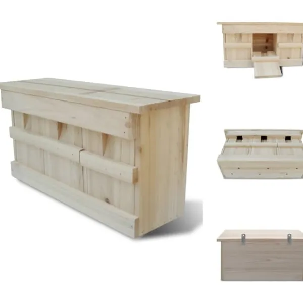 Best Fuglehuse - Living redekasse til spurve 44 x 15,5 x 21,5 cm Til Fugle & Småvildt