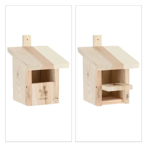 Til Fugle & Småvildt^Fuglekasse, 25x17x21.5 cm, Natur