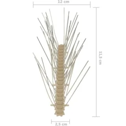 Sale Fuglepigge - 5 rækker sæt af 6 stk. 3 m | Farve: Plastisk | Materiale: Rustfrit stål Insektmiddel & Dyreafvisende Middel