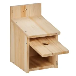 Til Fugle & Småvildt^Fugleredekasse sæt, Sæt af 2, 23x14x18 cm, Natur