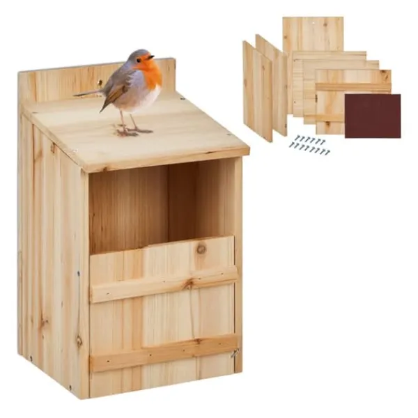 Clearance Fugleredekasse, 36x22x21 cm, Natur Til Fugle & Småvildt