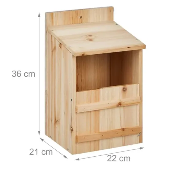 Clearance Fugleredekasse, 36x22x21 cm, Natur Til Fugle & Småvildt