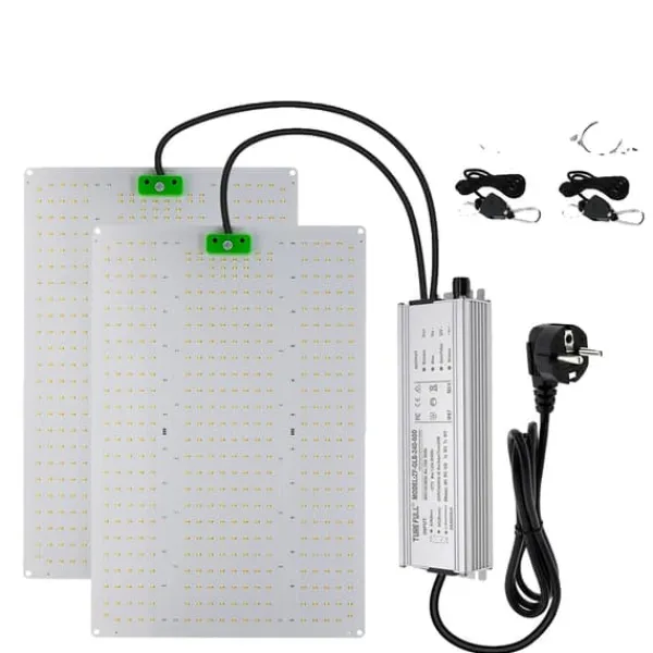 New Full Spectrum LED Vækstlys, 120W/240W Effekt, IP65 Klassificering,240W Kit Til Plante- & Urtedyrkning