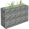 Discount Gabion-højbed i galvaniseret stål - Plantekasse | Størrelse: 90x30x60 cm Plantningsbænke