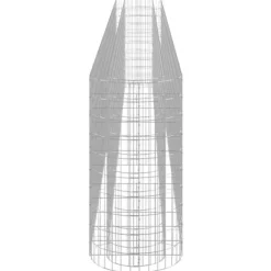 Plantningsbænke^Gabion-højbed i galvaniseret jern - Stabil plantekurv | Størrelse: 540x50x100 cm