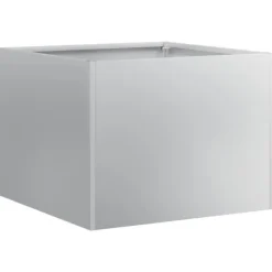 Hot Galvaniseret plantekasse 40x40x30 cm - Holdbar og stilfuld til haven | Størrelse: 40x40x30 cm Krukkeplanter Indendørs