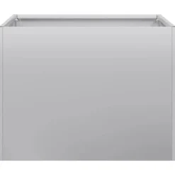 Hot Galvaniseret plantekasse 40x40x30 cm - Holdbar og stilfuld til haven | Størrelse: 40x40x30 cm Krukkeplanter Indendørs