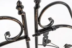 Buer, Spalier, Lysthuse Uden Tag^Garden Arch med Gate - Rose Arch - Iron Construction, Langs varig robust