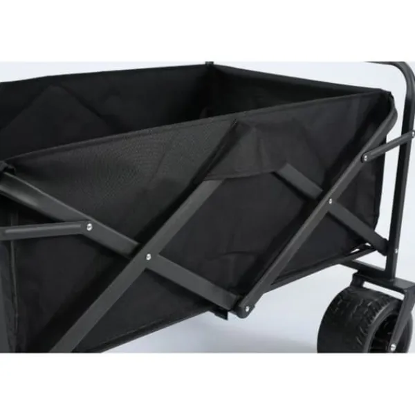 Hot Garden Cart Home ESPRIT Polyester Metal 83,5 x 58 x 56 cm Havekurve
