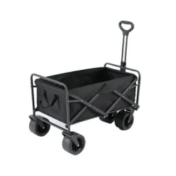 Hot Garden Cart Home ESPRIT Polyester Metal 83,5 x 58 x 56 cm Havekurve
