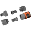 Gardena 5316-20 vandslange beslag Sprøjtehovedstik Grå, Orange 6 stk Vanding