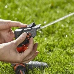 Gardena Vanding^Canon sprinkler på roterande plock