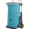 Gardena Havekurve^Mobil Havevogn - Metalramme - Justerbar Taskehøjde - Maks. 70 kg - Blå