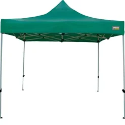 Telte & Lysthuse^Gazebo Aktive Foldbar Justerbar højde Stål Polyester 420D Oxford Grøn 300 x 320 x 300 cm