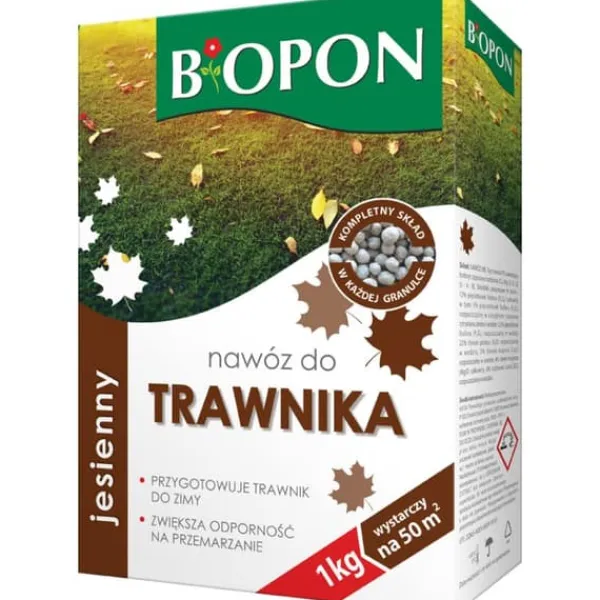 Gødningsmidler^GØDNING - EFTERÅRSGØDNING TIL PLÆNEGRANULAT KARTON 1 KG - BR BIO-1077