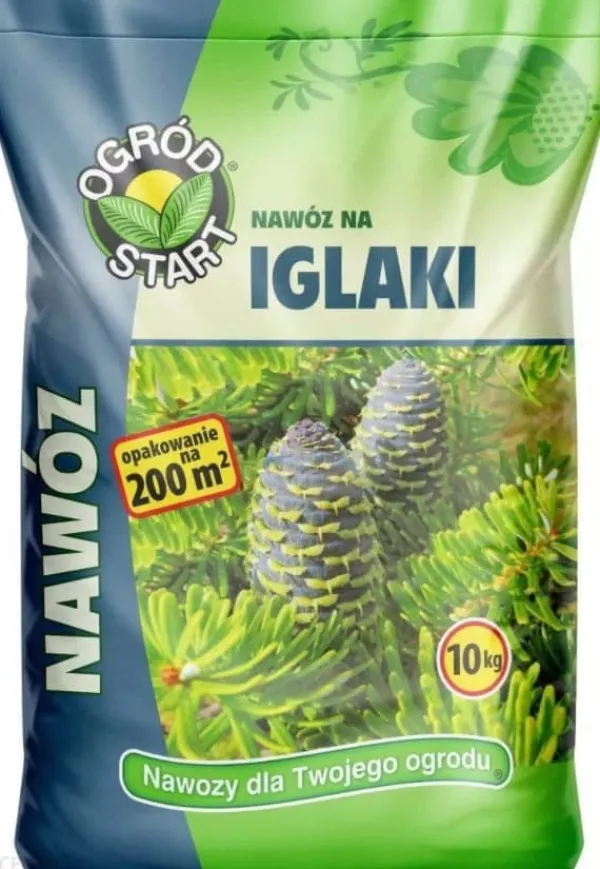 New Gødning til nåletræer Thuja Granulat Have Start 10kg Gødningsmidler