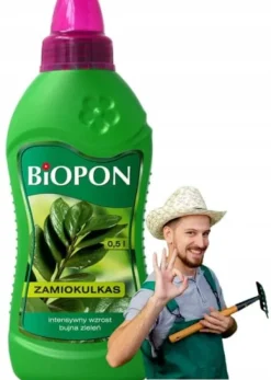 Outlet Gødning til Zamioculcas 500ml Intensiv vækst og frodig grøn plantevækst Gødningsmidler