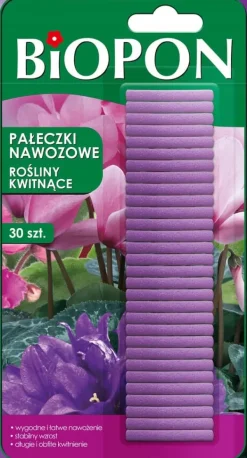 Sale Gødningspinde til blomstrende planter 30 stk. Gødningsmidler