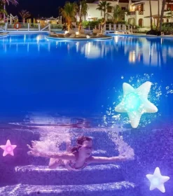 Pool- & Spatilbehør^GedFong App-styret LED Poollampe Hvid