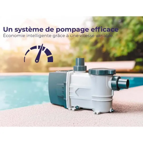 Pool- & Spatilbehør^Gre Pool Pumpe 0.75 Hp Up To 65m³ 3-4 cv