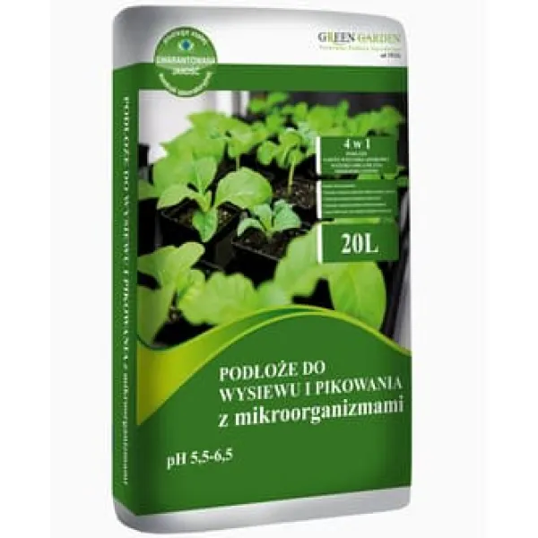 Jord & Sand^Green Garden så- og potteblanding 20L
