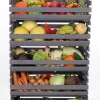 Plantestativer^Grøntsagskasser på hjul RAWA /bredde 77cm - Grå