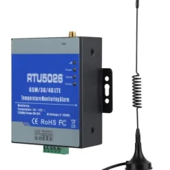 Sensorer Til Sikkerhedssystemer^GSM SMS-alarm Telemetri Temperaturalarmsystem Måling Support Fjernbetjening (EU 100-240V)