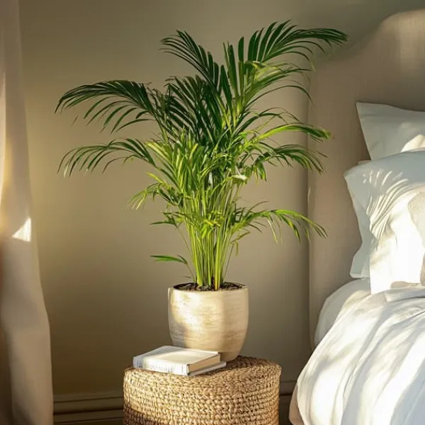Hot Guldpalme - Sæt med 2 - Dypsis lutescens - Højde 60-70cm - ⌀17cm Krukkeplanter Indendørs