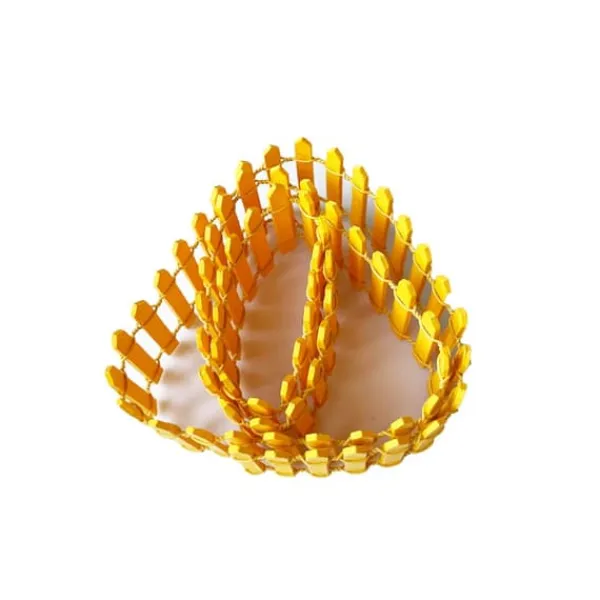 New Gult hegn 5cm/90 cm Havedekorationer