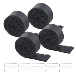 Discount Gummi Mulch Rulle, Landskabspleje 4 ruller, 120 x 4,5-tommers Gummi Mulch Mat Haveduge