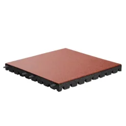 Sale Gummiflise EPDM - Terra - 50x50 cm – 55mm - Inkl. stifter Havedekorationer