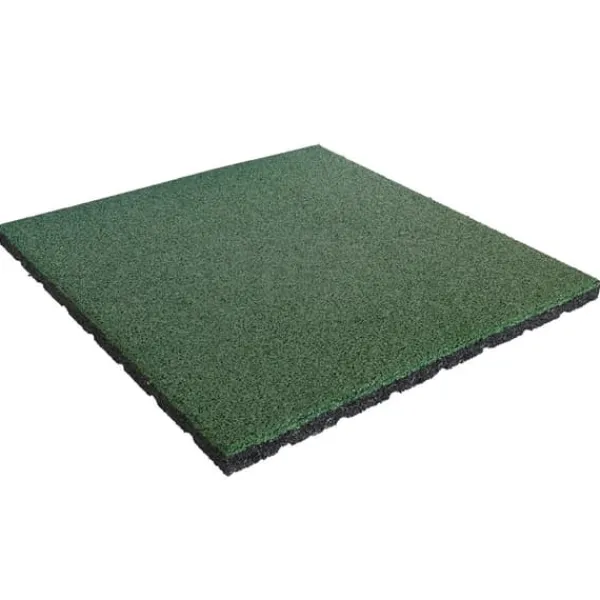 Best Gummiflise 25mm - 50x50 cm - Grøn Havedekorationer