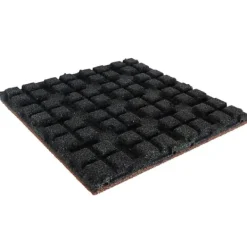 Discount Gummiflise 45mm - 50x50 cm - Rød Havedekorationer