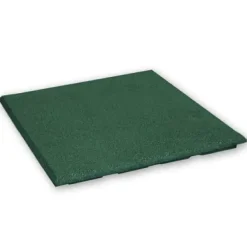 Havedekorationer^Gummifliser 20 mm - 1 m2 (4 fliser à 50 x 50 cm) - Grøn