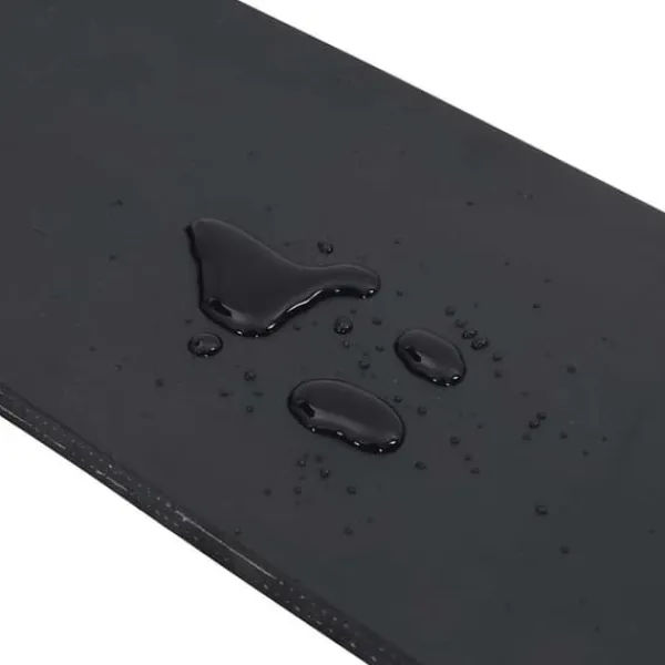 Snerydning^Gummikant til sneplov - Holdbar snerydning | Farve: Sort | Størrelse: 100x15x1 cm