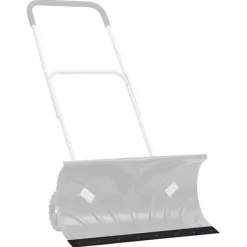 Snerydning^Gummikant til sneplov - Holdbar snerydning | Farve: Sort | Størrelse: 100x15x1 cm