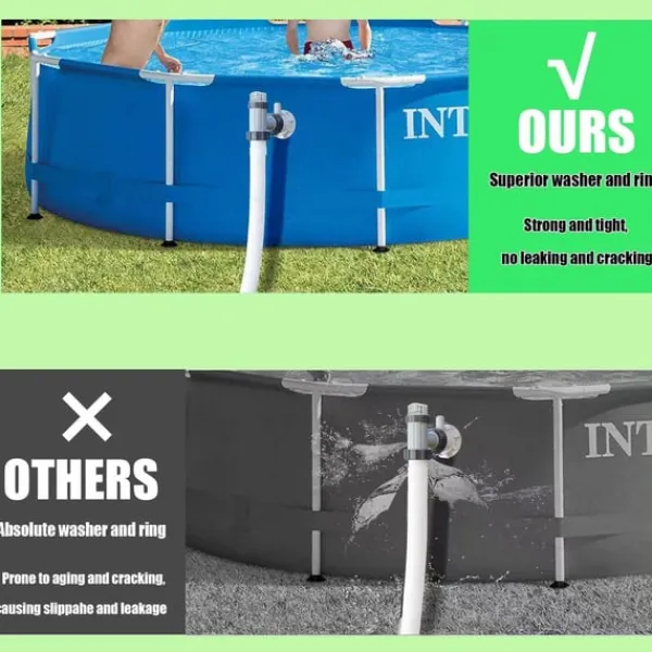 Sale Gummipakninger til Intex poolstolper, 2-pak Pool- & Spatilbehør