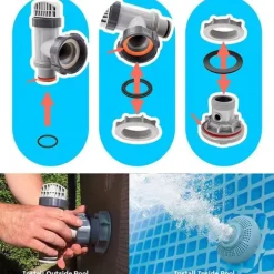 Sale Gummipakninger til Intex poolstolper, 2-pak Pool- & Spatilbehør