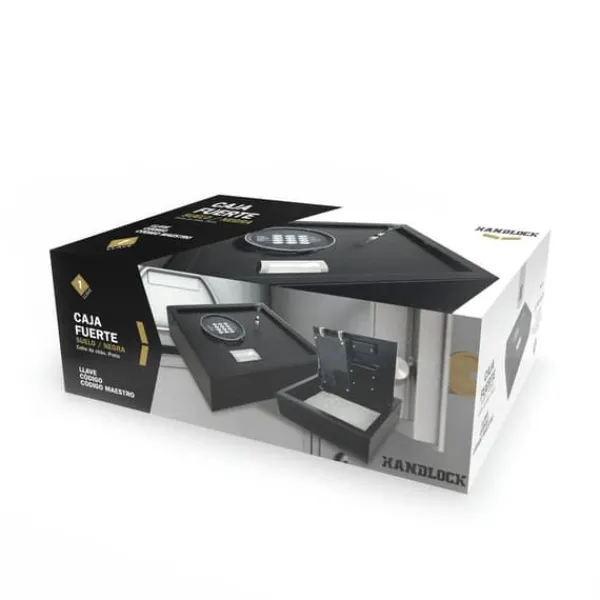 Handlock Elektrisk Og Nøglesafeboks 31x38x11 Cm Pengeskabe
