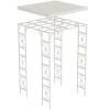 Hot Have Pergola, Metal Konstruktions, Nem Montering,180x180x270cm, HVID Buer, Spalier, Lysthuse Uden Tag