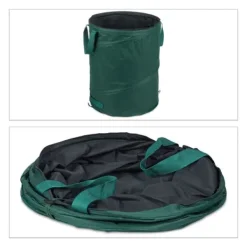 Clearance Haveaffaldssæk sæt, 55x45 cm, Grøn Havekurve