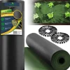 Online Haveagrotekstil 1,6 m x 100 m 90 g/m2 + 100 Plonos-nåle - sort og grøn Haveduge