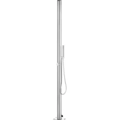 Outlet Havebruser 220 cm rustfrit stål - Havebruser - Havebrusere - Home & Living Spa & Udendørsbad