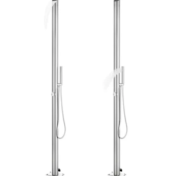 Outlet Havebruser 220 cm rustfrit stål - Havebruser - Havebrusere - Home & Living Spa & Udendørsbad
