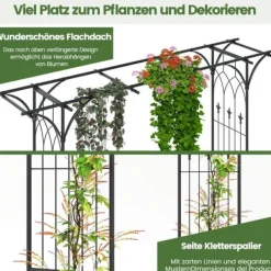 Outlet Havebue, Metal Rosebue, Sort Buer, Spalier, Lysthuse Uden Tag